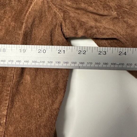 Vintage Brown Suede Jacket, size XL - Picture 9 of 12